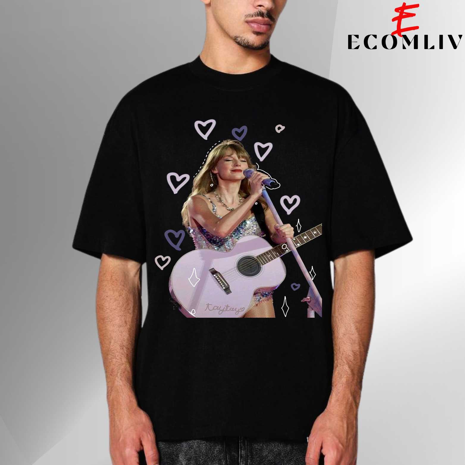 Eras Tour Taylor Swift T-Shirt, Fan Concert Graphic Tee, Unisex Merch Shirt